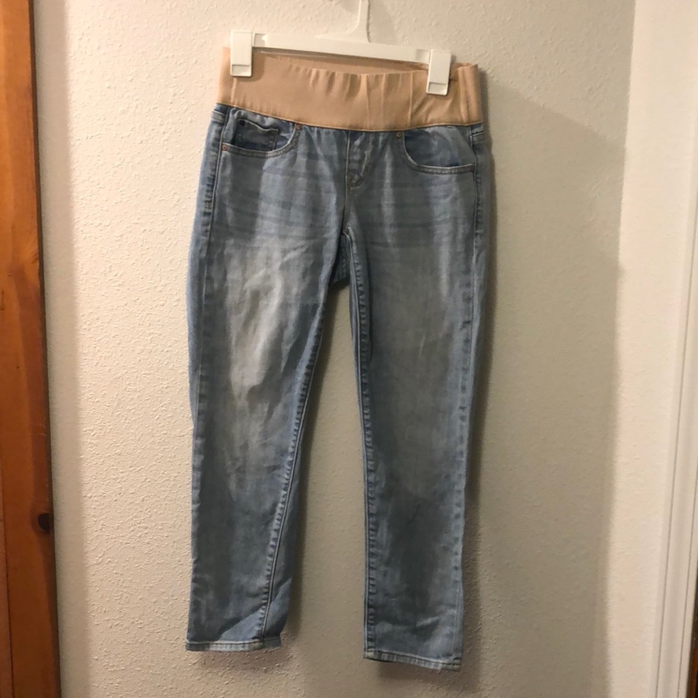 Gap Maternity 1969 always skinny jeans 26/2s